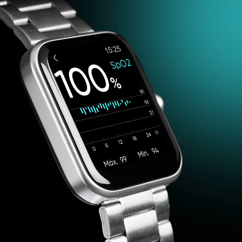 Smartwatch Technos Connect MAX Prata - TMAXAM/8K | Time Center