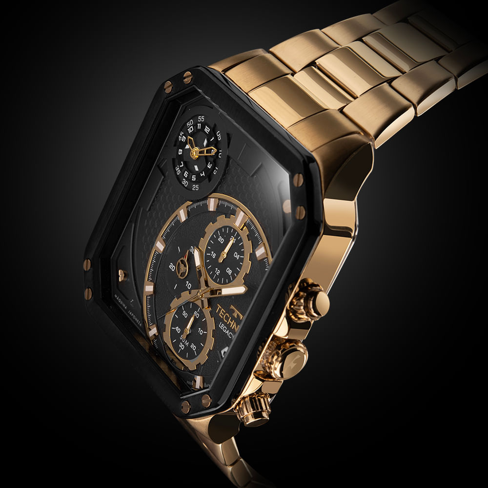 コラテック Relógio Technos Masculino Legacy Bicolor - JS152MAQAA/1P | Time
