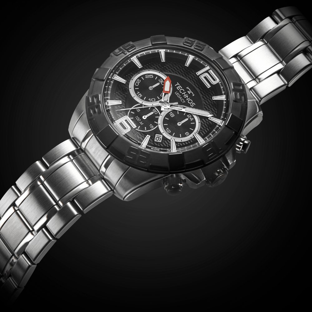 Relógio Masculino Technos Legacy Bicolor Cronógrafo - JS26AFC/1P