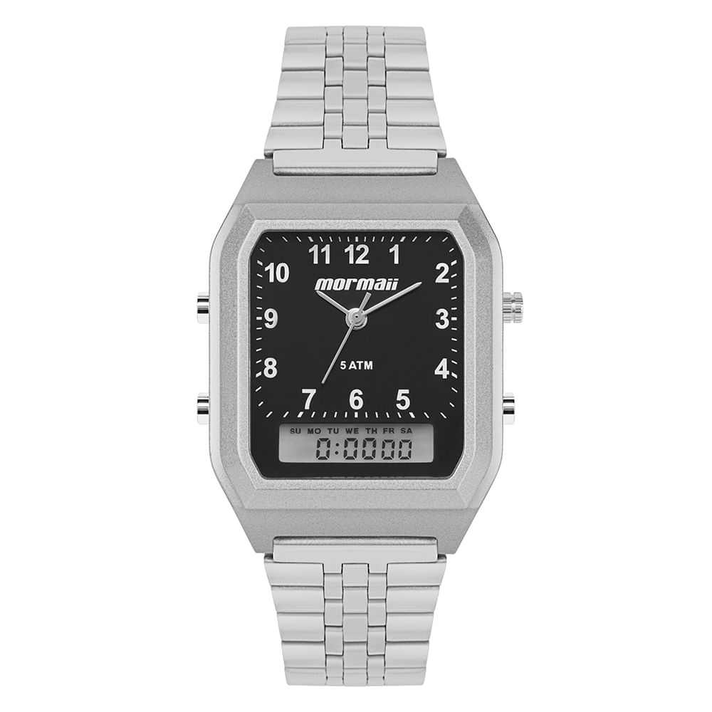 Relógio Mormaii Feminino Vintage Prata - MOPC21JALF/7P | Time