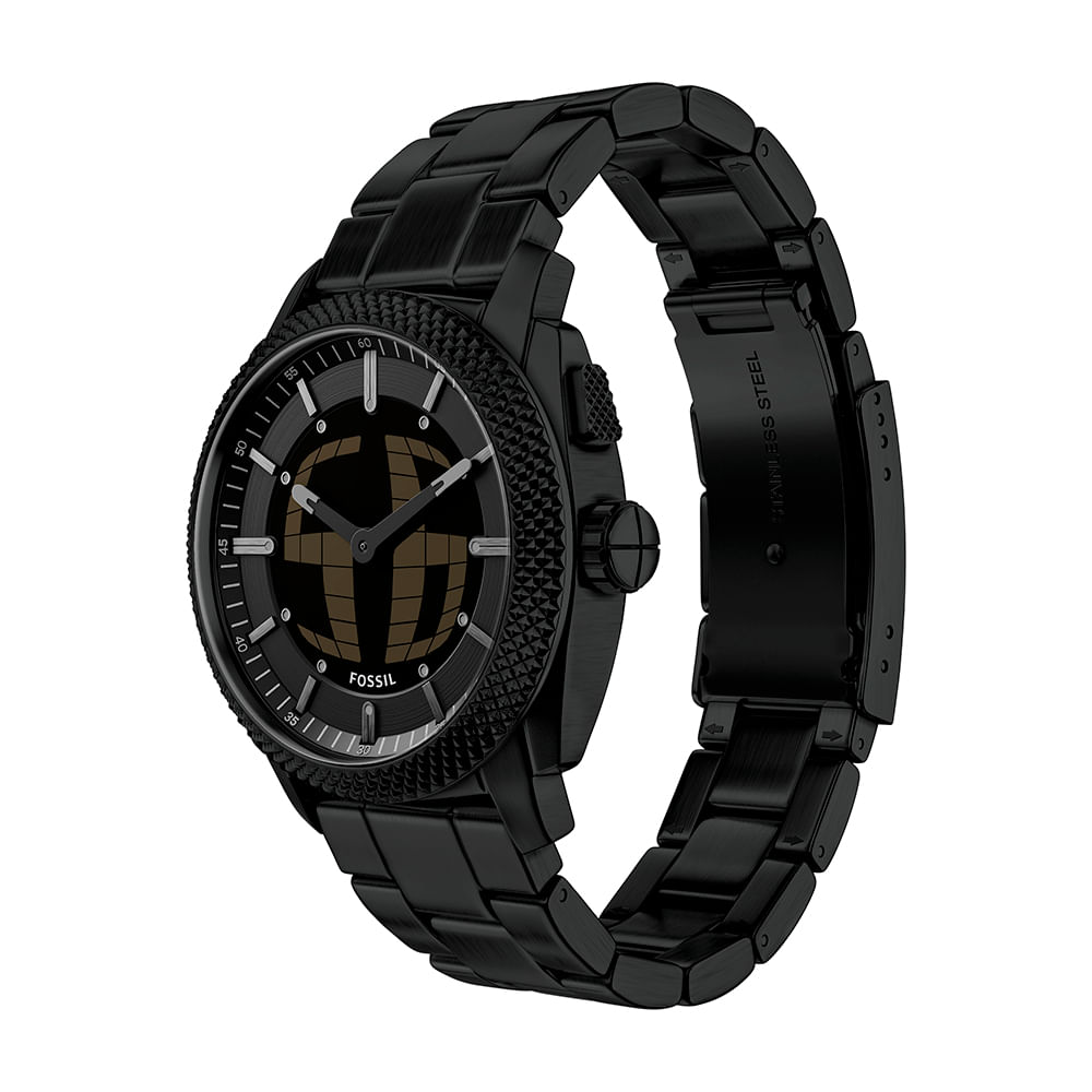 Relógio Fossil Masculino Machine Preto - FS6156/1PN | Time Center