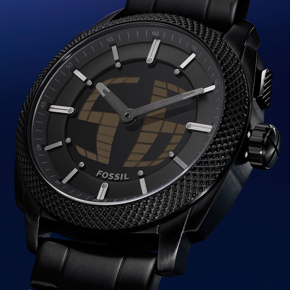 Relógio Fossil Masculino Machine Preto - FS6156/1PN | Time Center