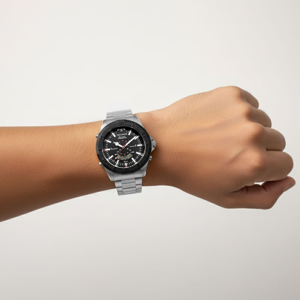 Relógio Technos Skydiver Bicolor Resistente à água- WT2050AN/1P
