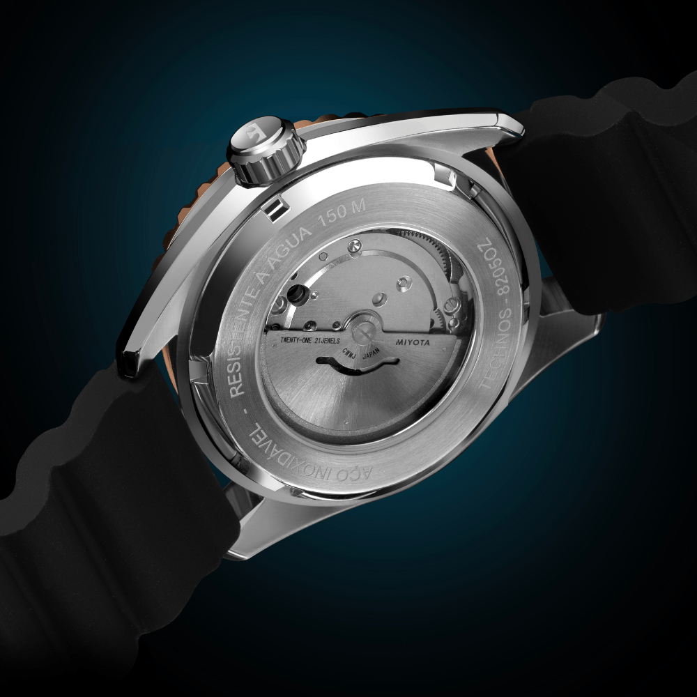 Relógio Masculino Automático Bicolor Technos - 8205PB/2P | Time